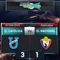 (VIDEO) Cómodo triunfo de Universidad Católica sobre El Nacional en el Atahualpa