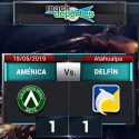 (VIDEO) Delfín se llevó el empate de su visita al América en el Atahualpa