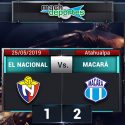 (VIDEO) El Nacional no pudo de local y perdió ante Macará en el Atahualpa