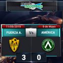 Fuerza Amarilla se impuso sin problemas a América y dejó la zona de descenso