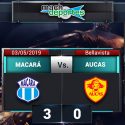 (VIDEO) Goleada de Macará en Ambato sobre Aucas, que estrenó nuevo técnico