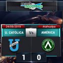 (VIDEO) Universidad Católica venció a América y se mantiene en la parte alta