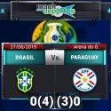 (VIDEO) Brasil clasificó a 4tos de final venciendo a Paraguay en los penales