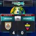 (VIDEO) Ecuador fue goleado por Uruguay en Belo Horizonte