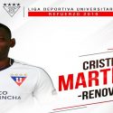 (FOTO) Liga de Quito anunció la renovación de uno de sus futbolistas