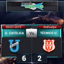 Universidad Católica aplastó a Técnico Universitario en el Atahualpa