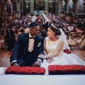 (FOTOS) Antonio Valencia contrajo matrimonio en la iglesia San Francisco de Quito