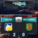 (VIDEO) Triunfo de Delfín sobre Deportivo Cuenca que lo mantiene en lo alto de la tabla