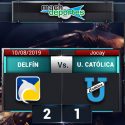 (VIDEO) Victoria del Delfín sobre Católica para poner tensión en la parte alta del campeonato
