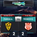 (VIDEO) Técnico Universitario rescató un empate de su visita a Fuerza Amarilla