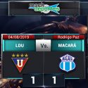 (VIDEO) Macará se llevó u empate de su visita a Liga de Quito en el estadio Rodrigo Paz