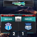 (VIDEO) Macará venció a Emelec y mantiene el liderato del torneo