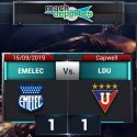 (VIDEO) Emelec y Liga de Quito no lograron pasar del empate en el Capwell