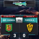 (VIDEO) Deportivo Cuenca goleó a Fuerza Amarilla y mantiene la esperanza por entrar a los Play Offs
