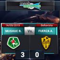 (VIDEO) Goleada de Mushuc Runa sobre Fuerza Amarilla en Ambato