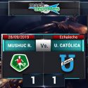 (VIDEO) Universidad Católica se llevó un empate de su visita a Mushuc Runa