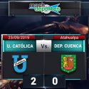 (VIDEO) Triunfo de Universidad Católica sobre Deportivo Cuenca para asegurar su clasificación a Play Offs