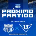 (TUIT) Emelec espera estadio lleno para medir a Liga de Quito