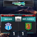 (VIDEO) Deportivo Cuenca sorprendió a Macará y se llevó un empate en su visita