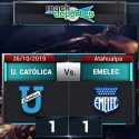 (VIDEO) Empate entre Universidad Católica y Emelec en el Atahualpa