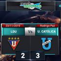 (VIDEO) Universidad Católica se llevó una apretada victoria de su visita a Liga de Quito