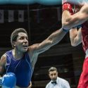 (FOTO) Ecuatoriano Julio Castillo, segundo lugar del Mundial de boxeo en Rusia