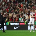 (Vídeo) Cristiano Ronaldo mostró su irá con su DT al quedar Portugal en el repechaje del mundial.