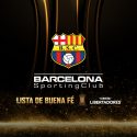 NÓMINA DE BARCELONA SC PARA LA CONMEBOL LIBERTADORES 2022