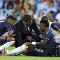 Preocupación por la lesión muscular de Vinicius Jr