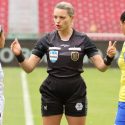 La árbitro ecuatoriana, Gisselle Giler, recibió una operación de corazón