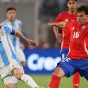Agónico triunfo de la «Albiceleste» ante Chile