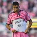 LUIS SUÁREZ DEDICÓ UN GOL CON UN MENSAJE A JUAN IZQUIERDO