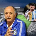 Scolari se rinde ante Lionel Messi, lo que dijo