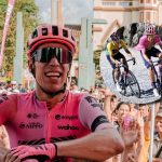 Emotiva despedida de Rigoberto Urán, corrió junto a Carapaz en el EF