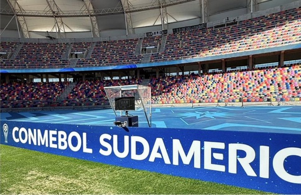La CONMEBOL implementa nueva ubicación para el Área de Revisión Arbitral en sus competiciones